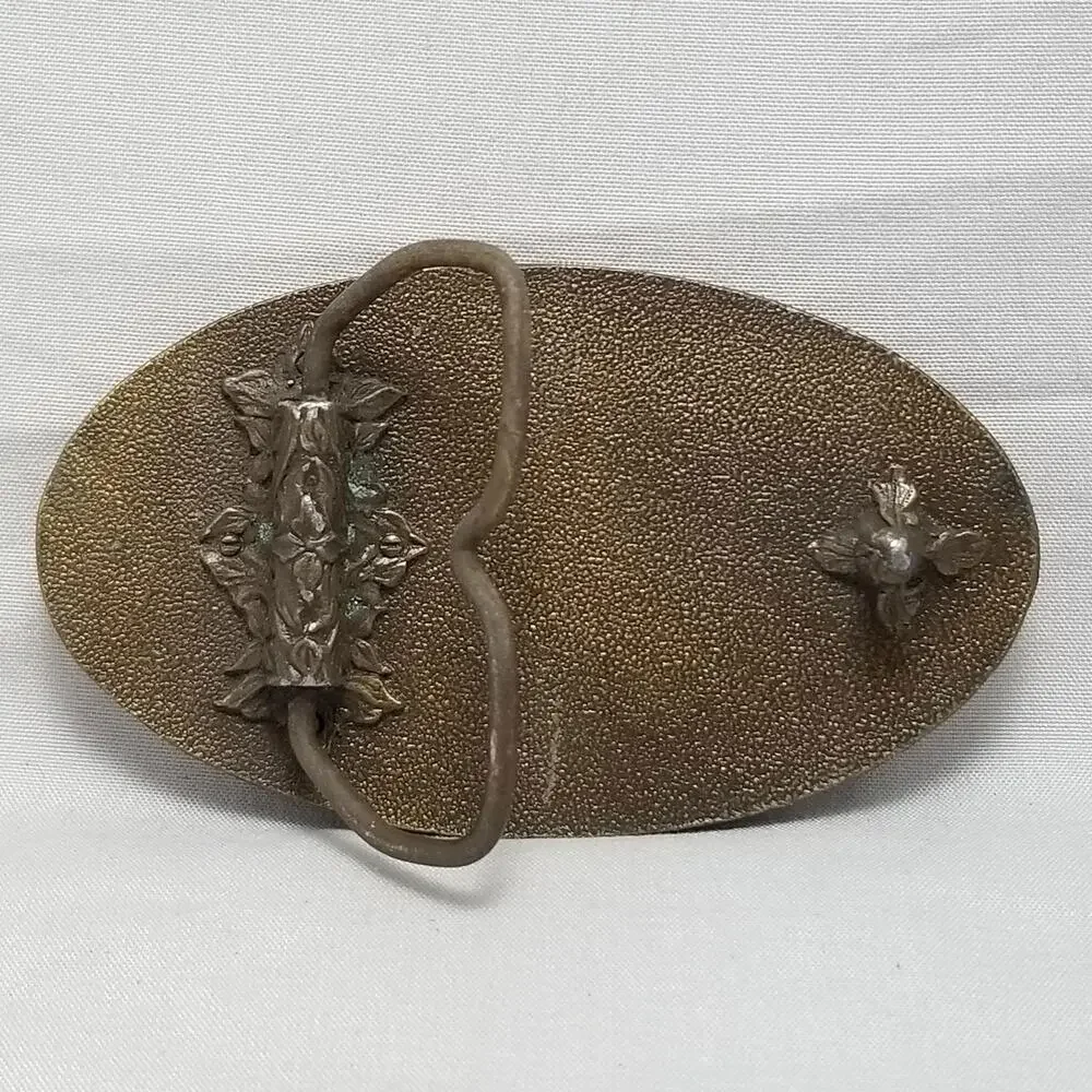 Vintage Belt Buckle The Dickirson Corporation Oil‎ Field West Virginia WV